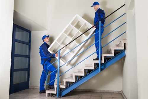 Compact removal service for a Bankside property