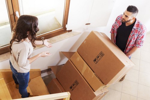 Settling into a new home after removals in Bankside