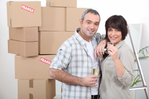 Cubic-yard storage quote example for a compact flat clearance